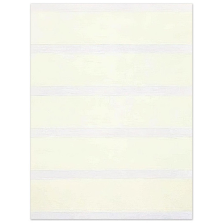 Agnes Martin  Untitled 15  Peace  Aluminum Print