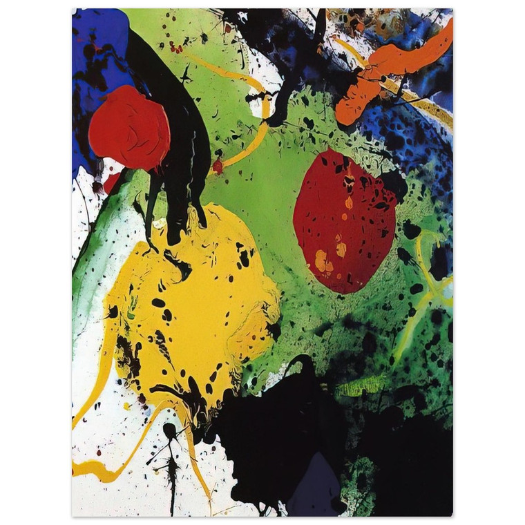 Sam Francis  Untitled  SFP8957  Aluminum Print