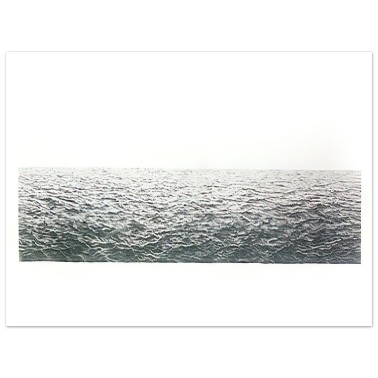 Vija Celmins  UNTITLED OCEAN 1972 Aluminum Print