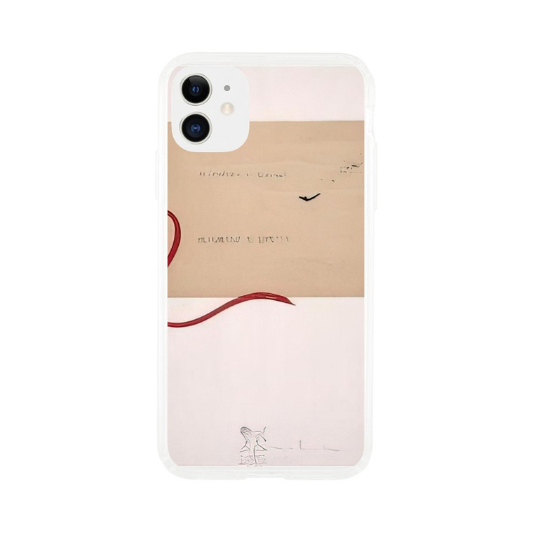 Alighiero Boetti - UNTITLED TUFFATORE 1986 Clear case