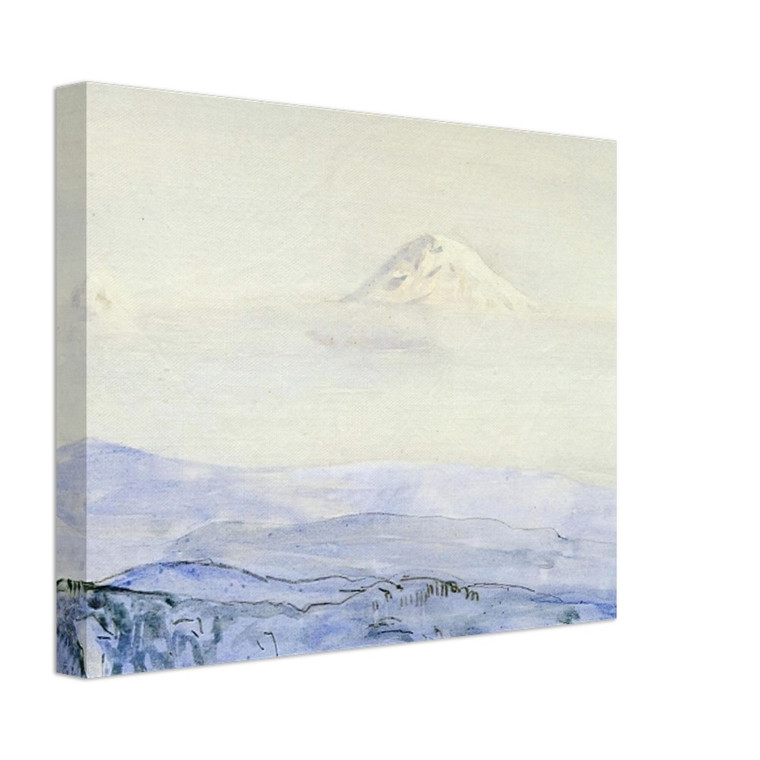 Childe Hassam  Adams and St Helens Early Morning Canvas