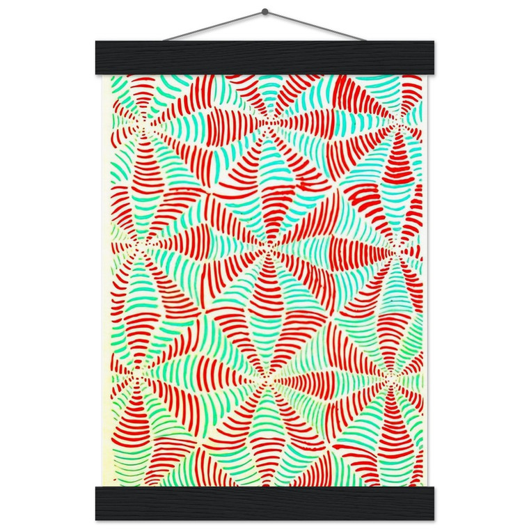 Sonia Delaunay  COMPOSITION 16 Museum-Quality Matte Paper Poster with Hanger