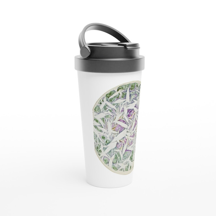 Simon Hantai - Untitled - Tachisme N2 Travel Mug