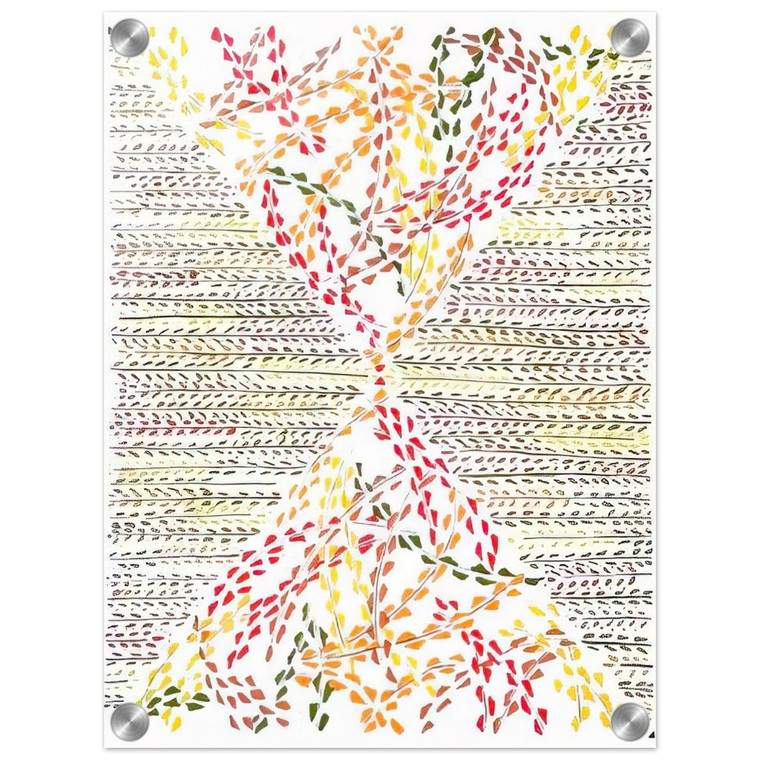 Sonia Delaunay  D181OULEURS IDEES 1 Acrylic Print