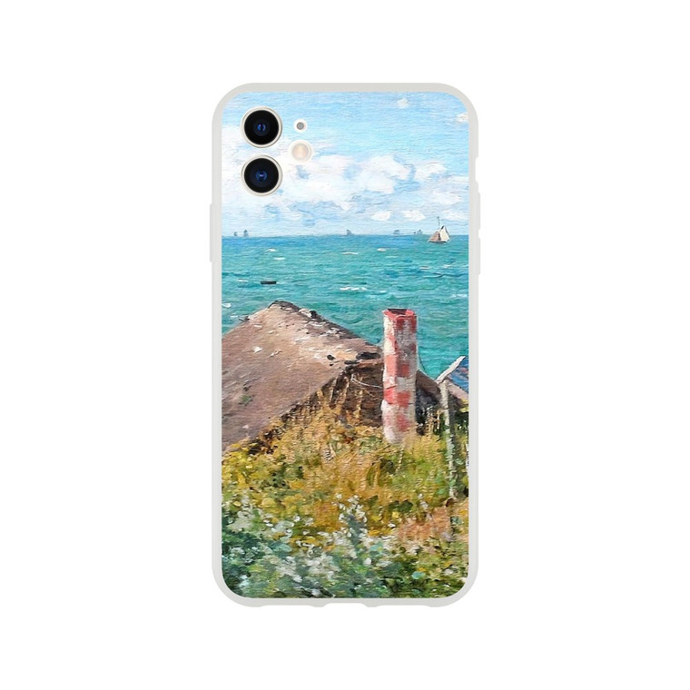 claude monet - The Cabin at Saint-Adresse Flexi case