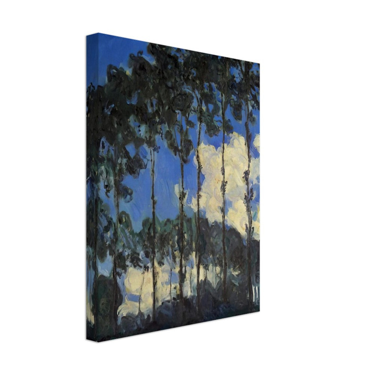 claude monet  Poplars on the Banks of the Epte Canvas