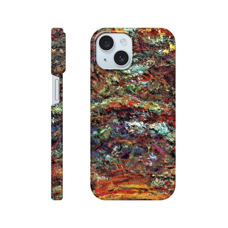 claude monet - The Rose Path Giverny Slim case