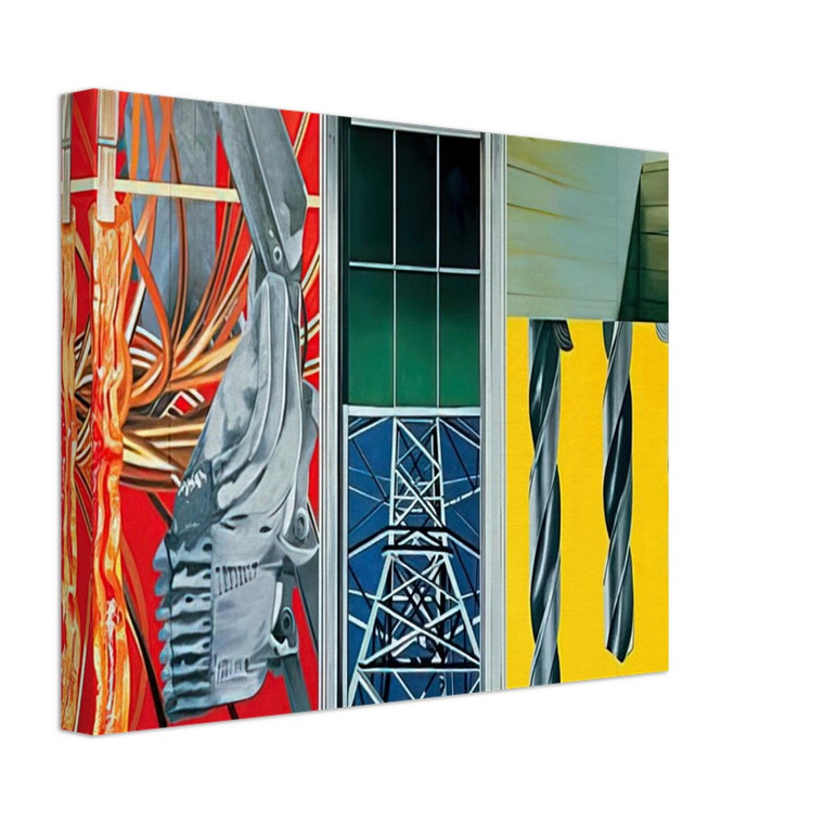 James Rosenquist  Industrial Cottage Canvas