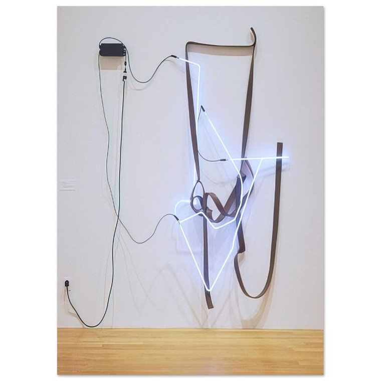 Richard Serra  UNTITLED 1967 N3 Fine Art Poster / Art Print