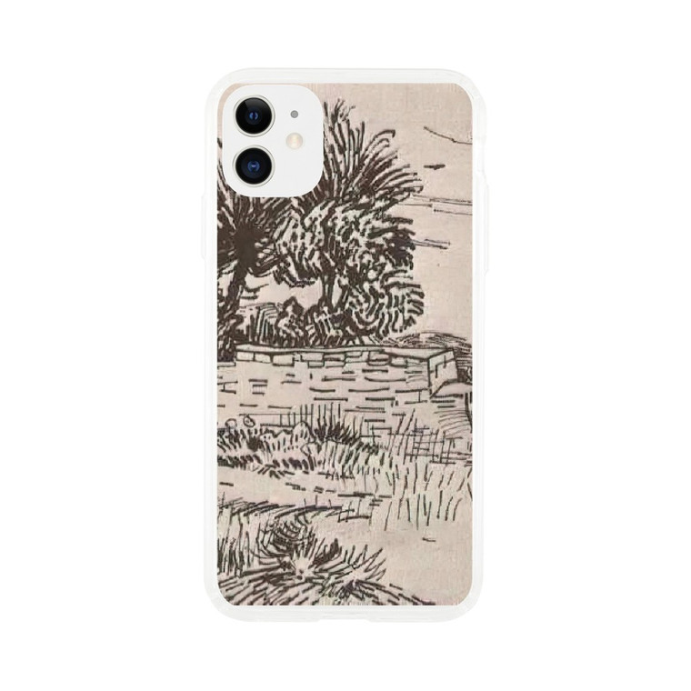 Vincent van Gogh - Landscape with the Wall of a Farm Clear case