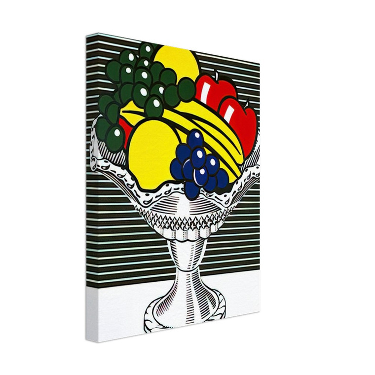 Roy Lichtenstein  STILL LIFE WITH CRYSTAL BOWL 1973 Canvas