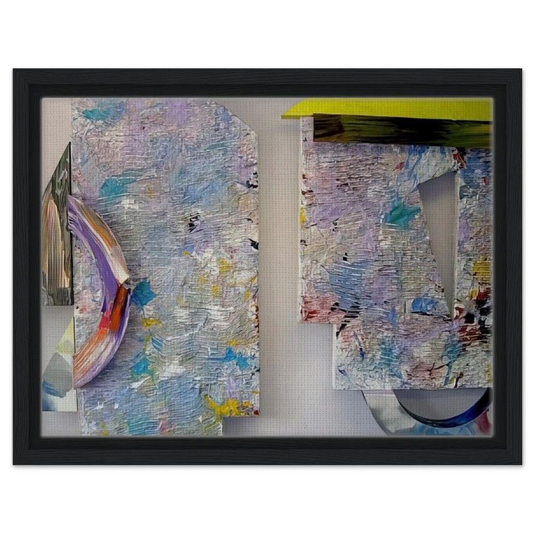 Sam Gilliam  Ibis Framed Canvas
