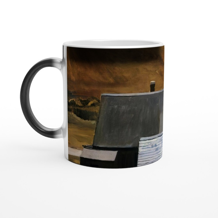 Edward Hopper  Burly Cobb s House South Truro Magic Ceramic Mug