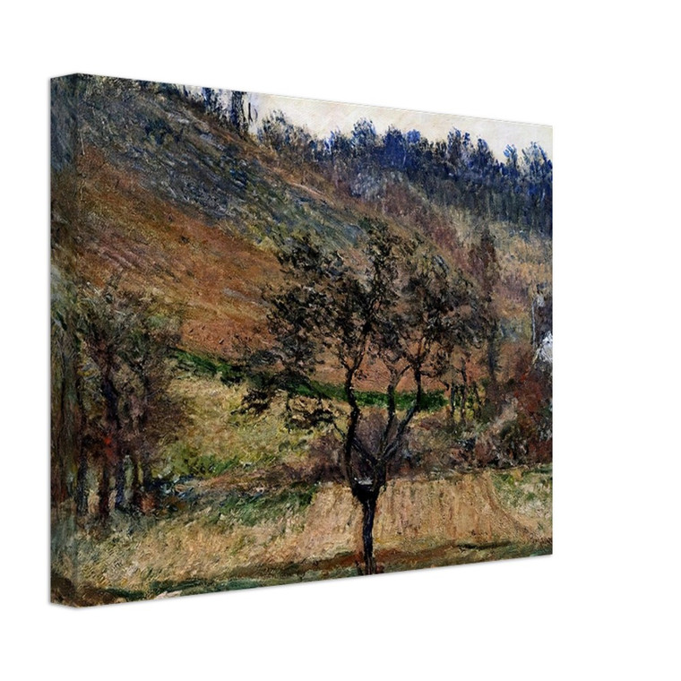 claude monet  The Valley Of Falaise Canvas