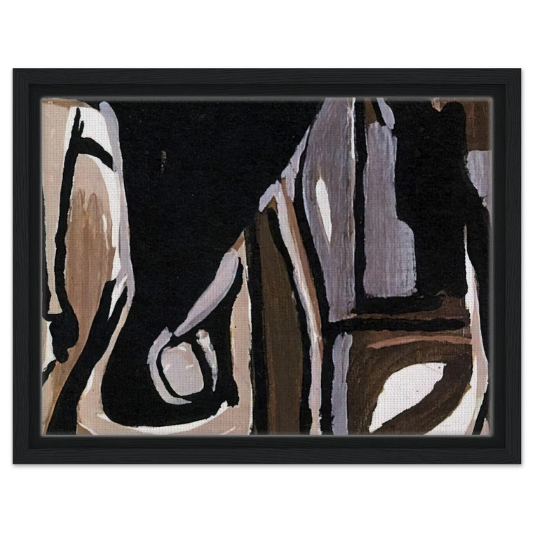 Bram van Velde  Nocturne  1981 Framed Canvas