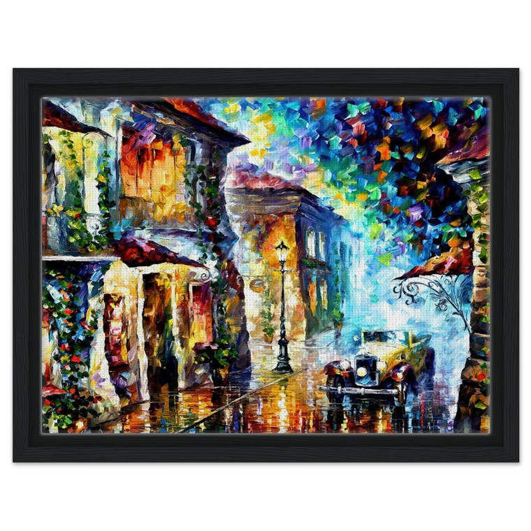 Leonid Afremov  Leonid Afremov N19 Framed Canvas