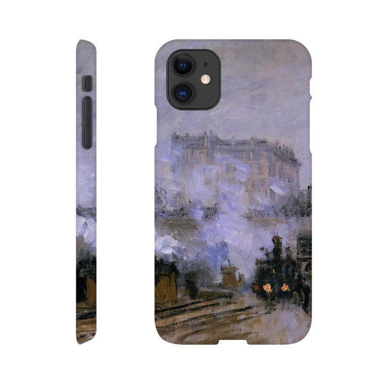 claude monet - Saint-Lazare Station Arrival of a Train Slim case