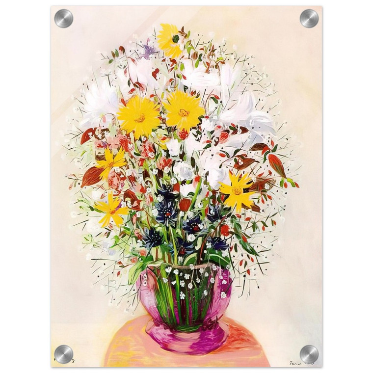Moise Kisling  BOUQUET OF FLOWERS N2 Acrylic Print