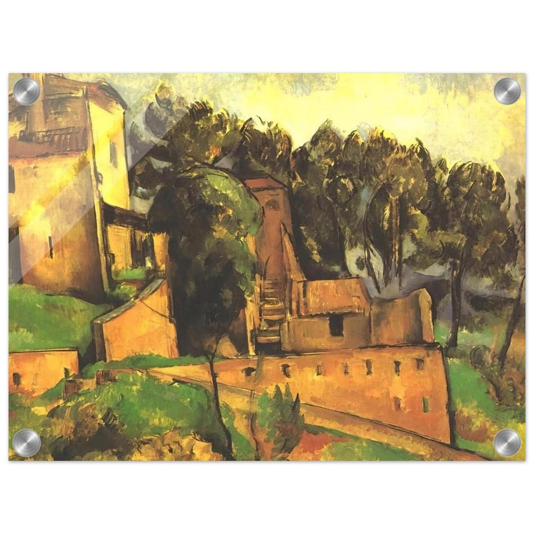 Paul Cezanne  The farm of Bellevue Acrylic Print