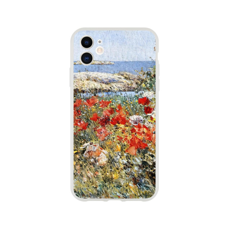 Childe Hassam - Celia Thaxters Garden Isles of Shoals Maine Flexi case