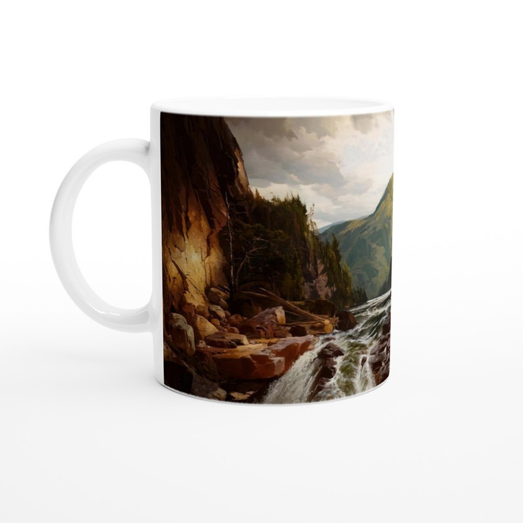 Thomas Moran - The Wilds of Lake Superior Ceramic Mug