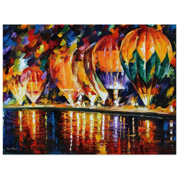 Leonid Afremov  Leonid Afremov N14 Aluminum Print