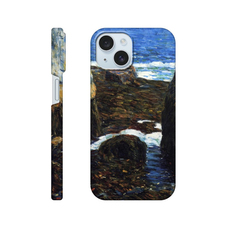 Childe Hassam - The North Gorge Appledore Isles of Shoals Slim case