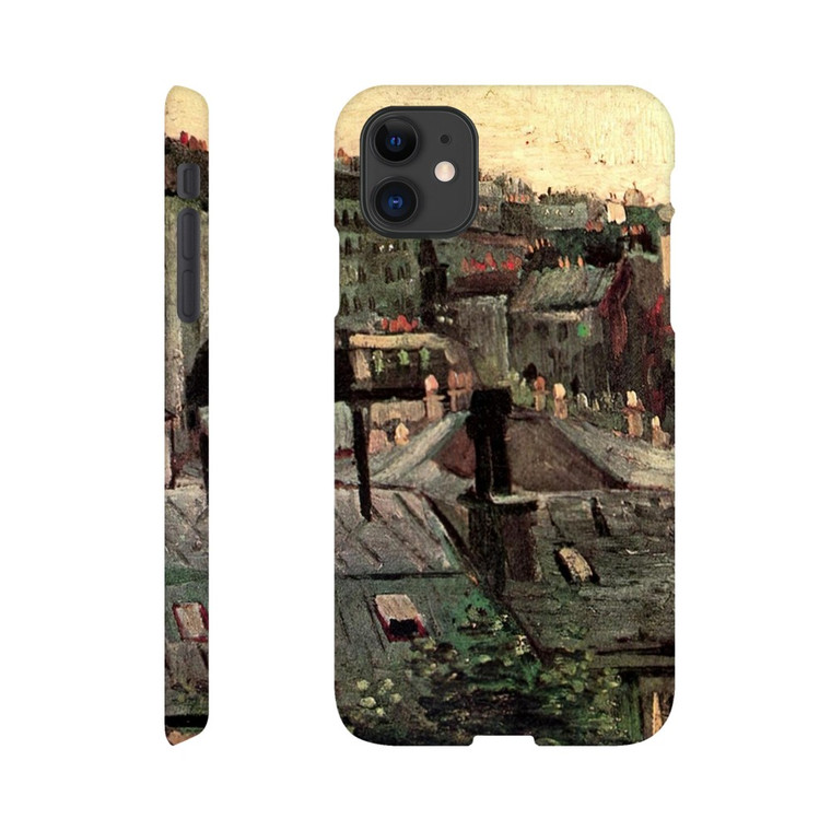 Vincent van Gogh - View of Roofs and Backs of Houses Slim case