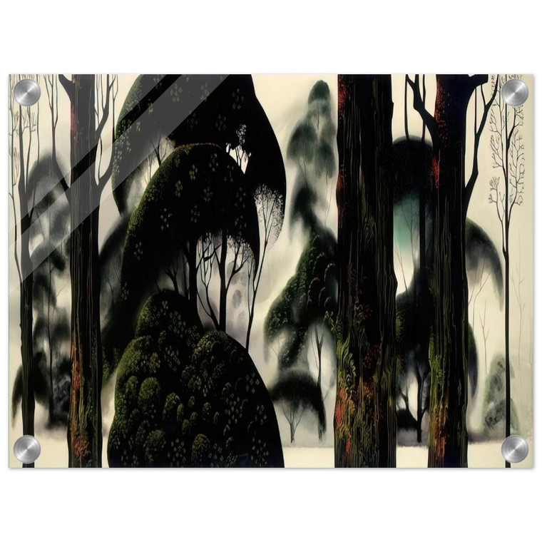 Eyvind Earle  Forest Magic Acrylic Print