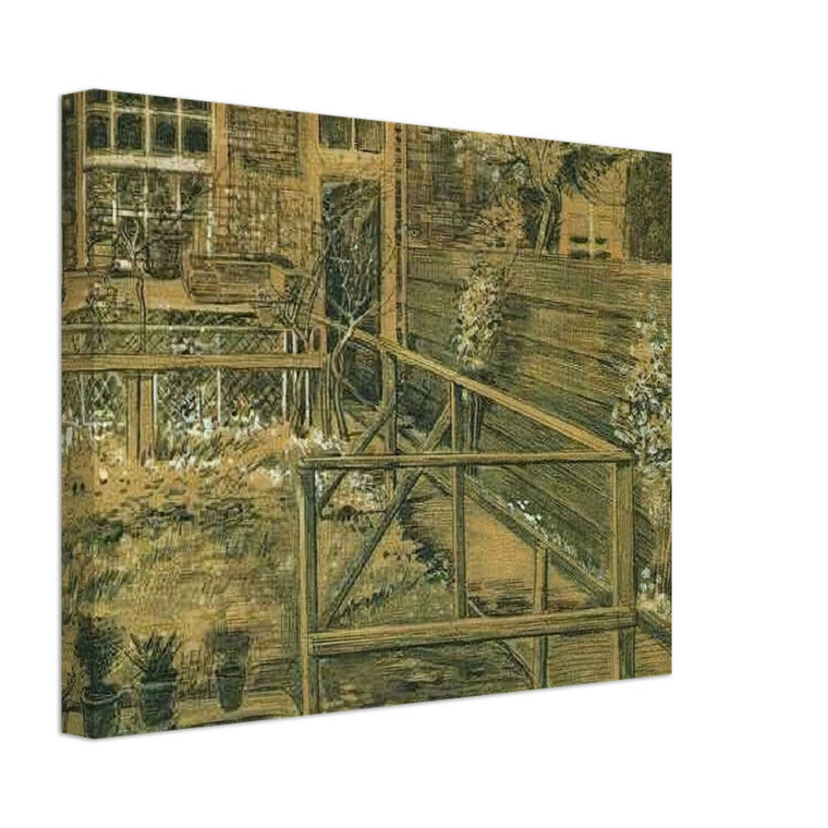 Vincent van Gogh  Siens Mothers House Closer View Canvas