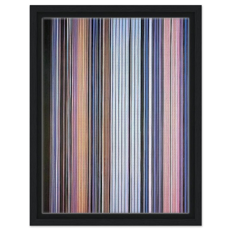 Gene Davis  Moroccan Wedding  1972 Framed Canvas