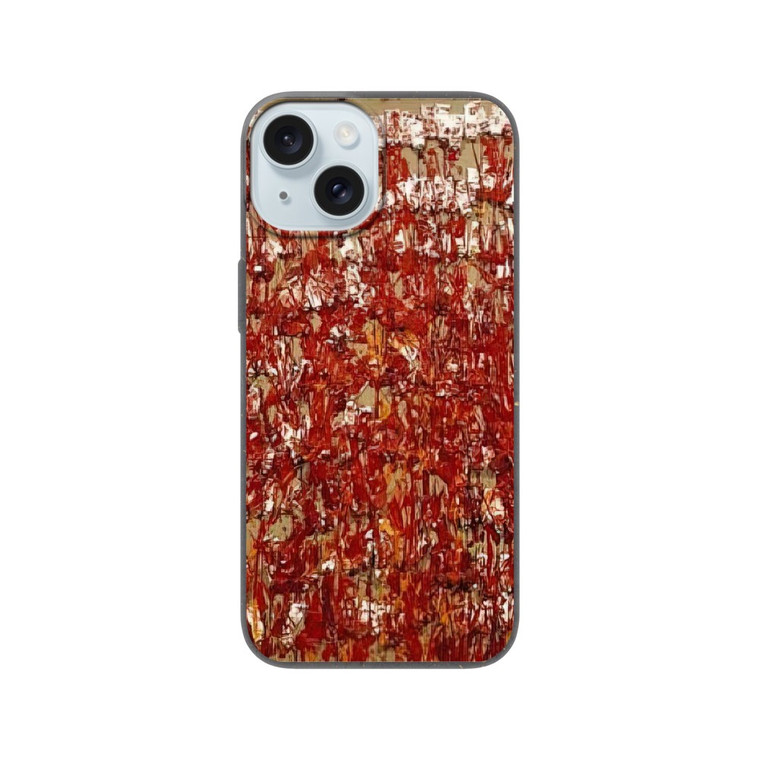 Arman - Red Tubes of Paint - 1980 Bio case