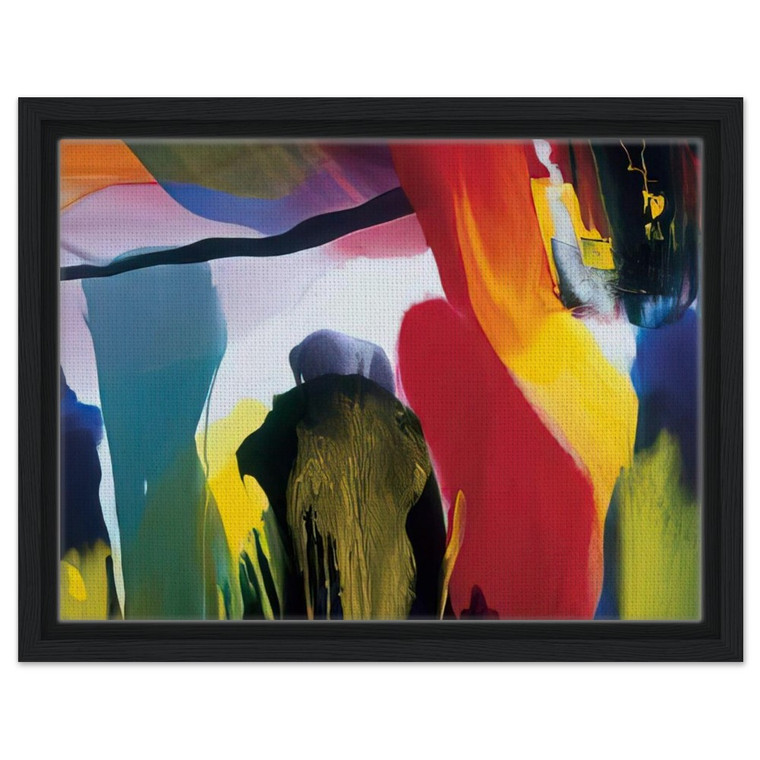 Paul Jenkins  Phenomena Solstice Encounter  2003 Framed Canvas