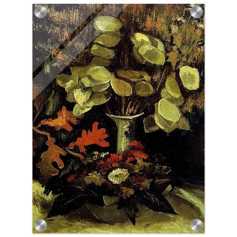Vincent van Gogh  Vase with Honesty Acrylic Print