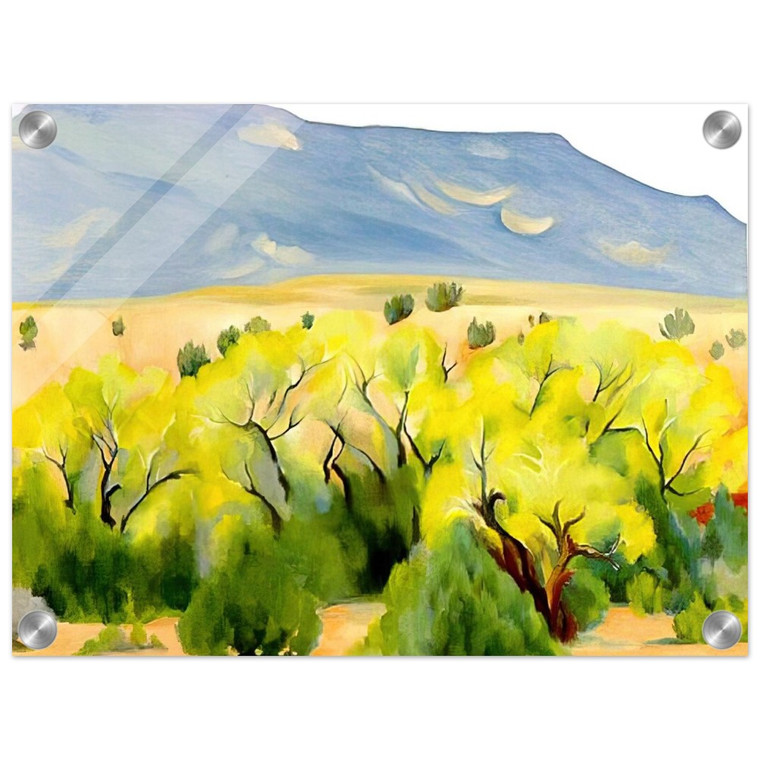 Georgia OKeeffe  Cottonwood III Acrylic Print