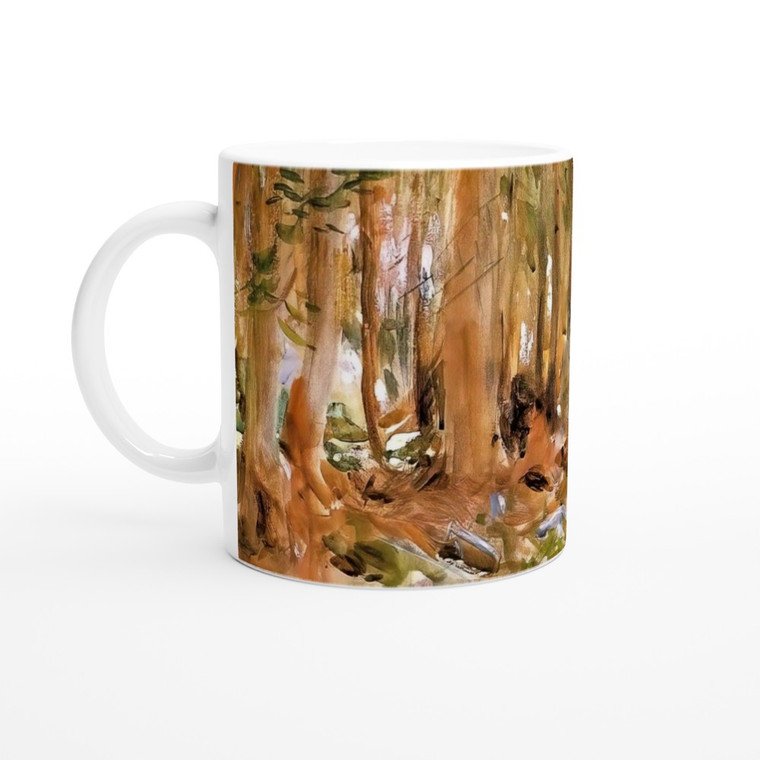 John Singer Sargent - Pine Forest Ceramic Mug