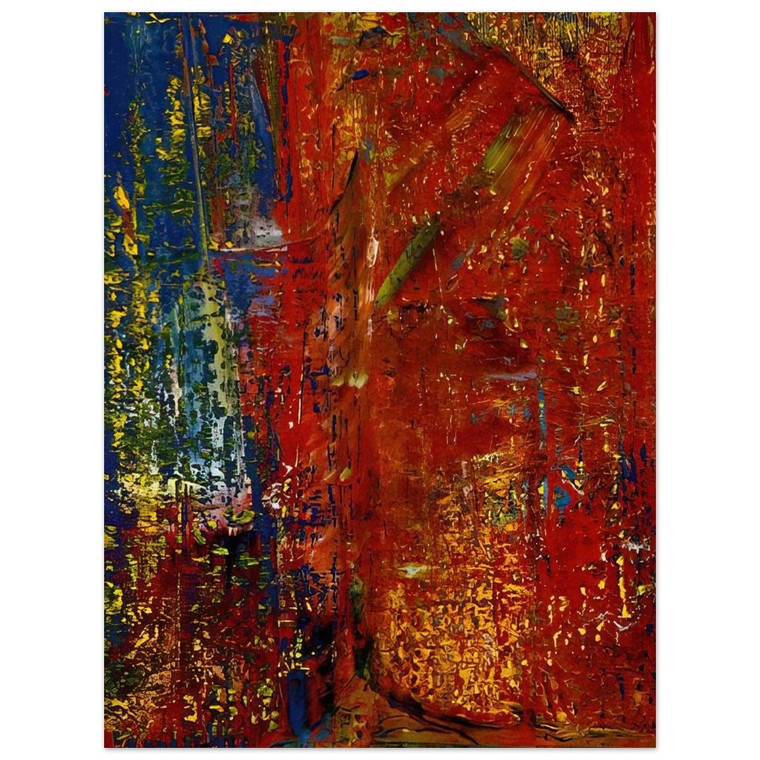 Gerhard Richter  Untitled N38 Aluminum Print