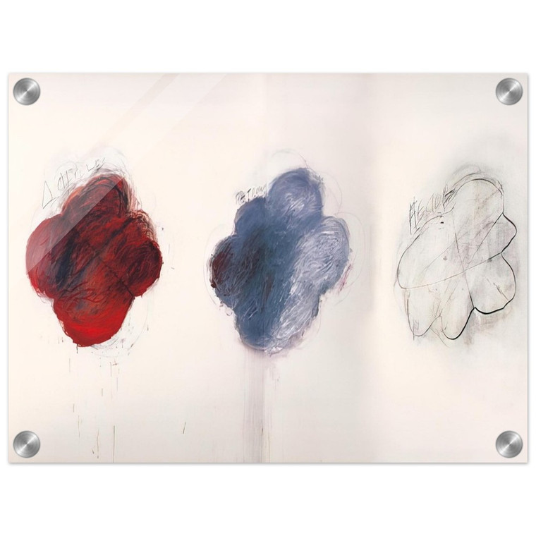 Cy Twombly Fifty Days at Iliam Achilles Patroclus Hector Acrylic Print