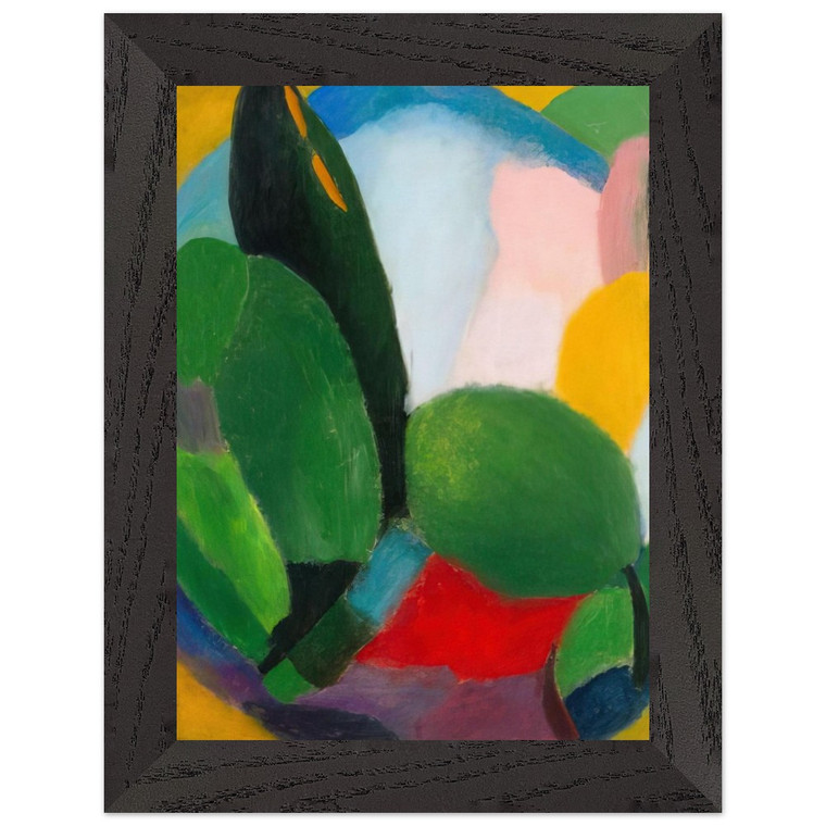 Alexej von Jawlensky  VARIATION 1916 Premium Wooden Framed Art Print / Poster