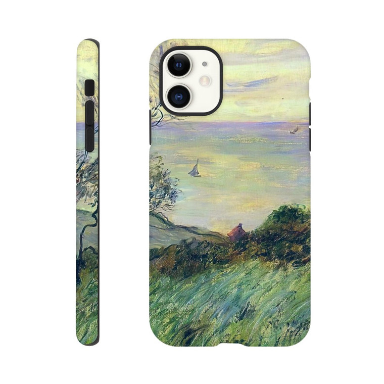 claude monet - Cliffs of Varengeville Gust of Wind Tough case