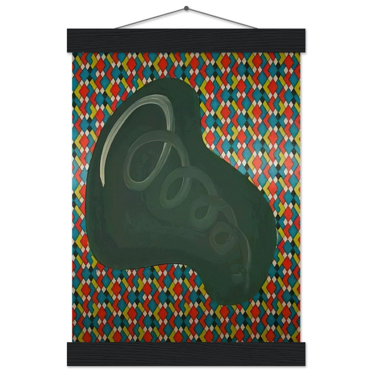 Sigmar Polke  NIERENFORM 1969 Museum-Quality Matte Paper Poster with Hanger