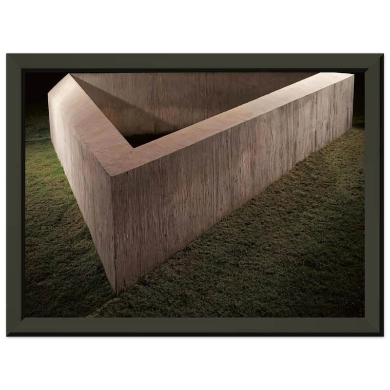 Donald Judd  Untitled Adelaide  1975 Premium Metal Framed Art Print / Poster