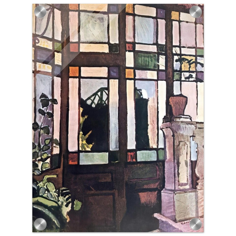Raoul Dufy  WINDOW WITH COLOURED GLASSES 1906 Acrylic Print