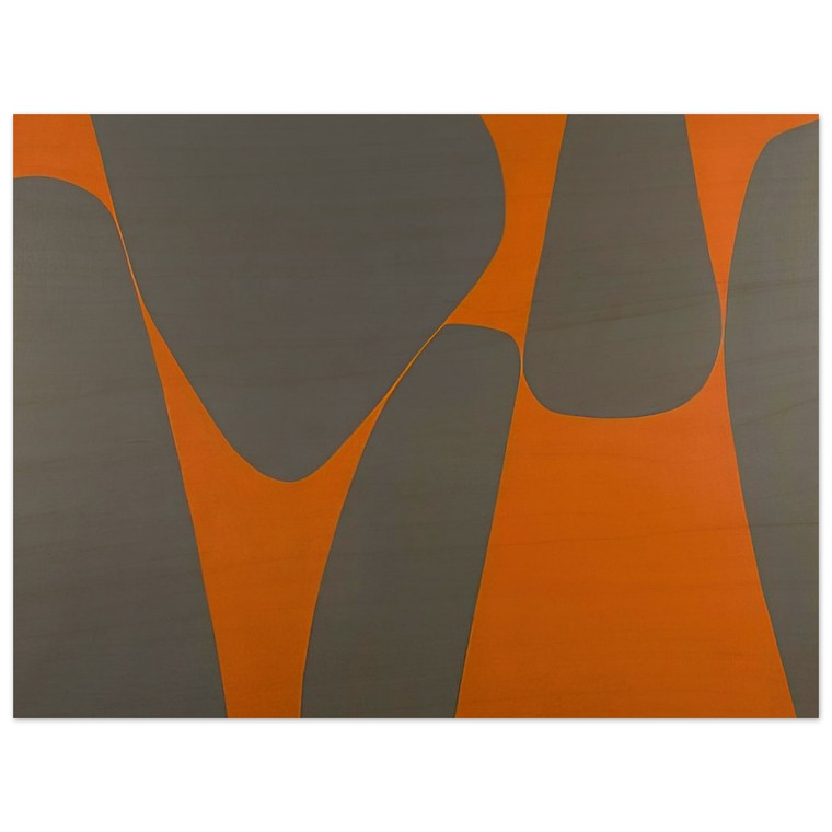 Lorser Feitelson  Magical Space Forms  1962 Wood Print