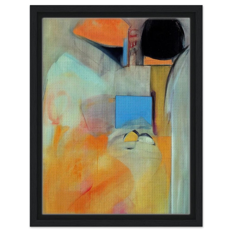 Miriam Schapiro  Pandora  Abstract Expressionism Framed Canvas