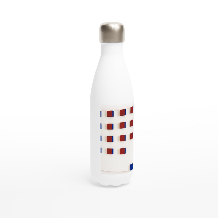 Lygia Pape - Relief in Red and Blue - 1956 Water Bottle