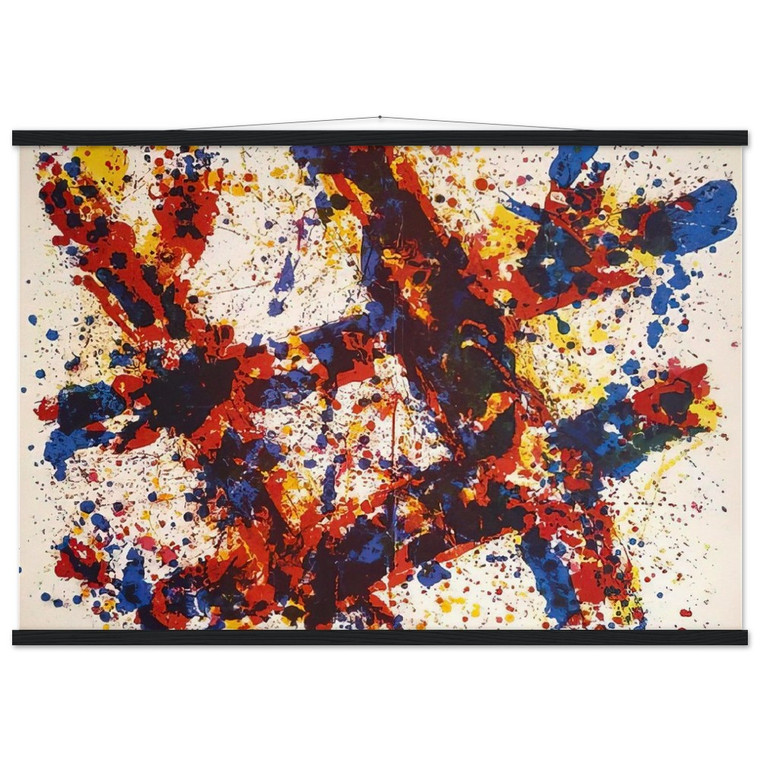 Sam Francis  Firewood Museum-Quality Matte Paper Poster with Hanger