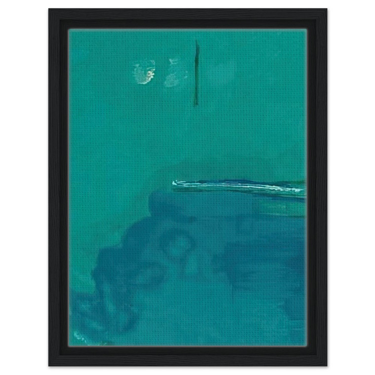 Helen Frankenthaler  Contentment Island  2004 Framed Canvas