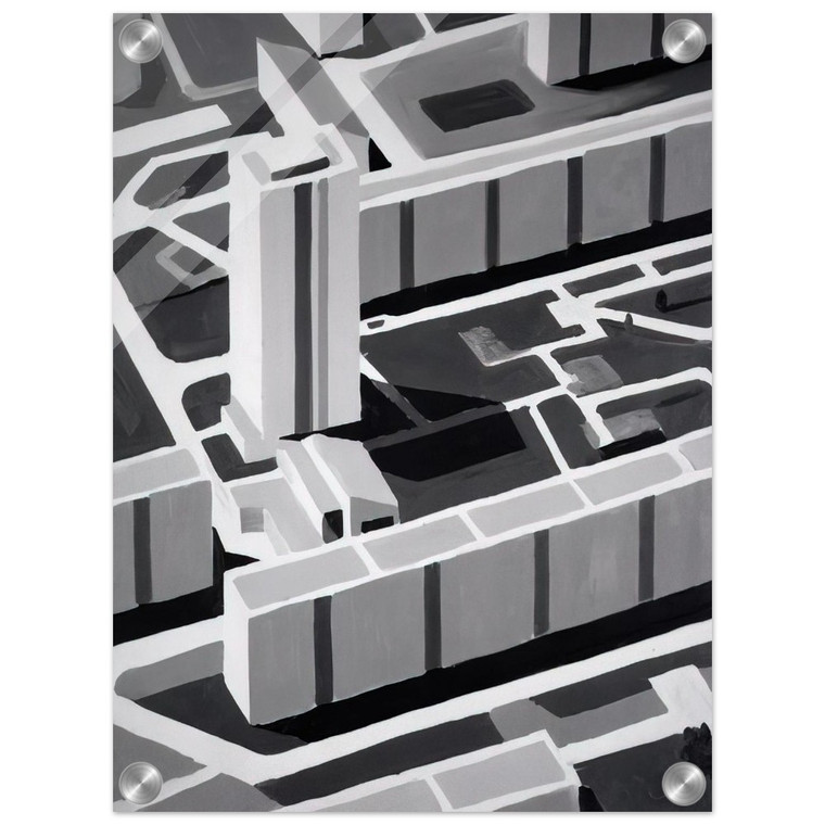 Gerhard Richter  TOWNSCAPE SL 1969 Acrylic Print