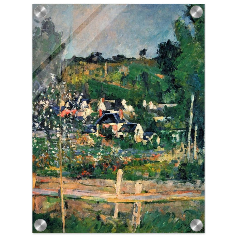 Paul Cezanne  View of Auvers N1 Acrylic Print